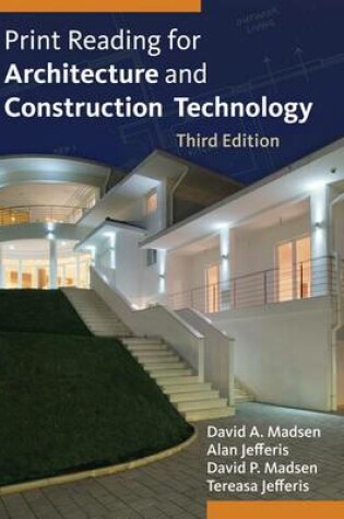 Cover of Print Reading for Architecture and Construction Technology