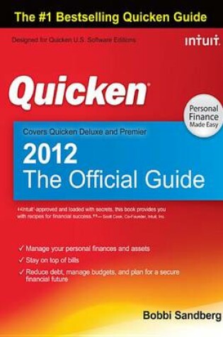 Cover of Quicken 2012 the Official Guide