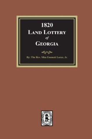 Cover of 1820 Land Lottery of Georgia