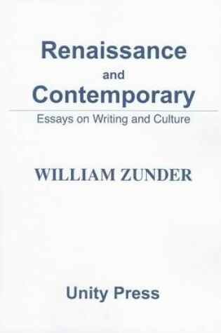 Cover of Renaissance and Contemporary