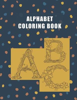 Book cover for Alphabet Coloring Book