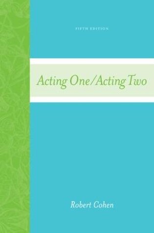 Cover of Acting One/Acting Two