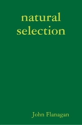 Book cover for natural selection