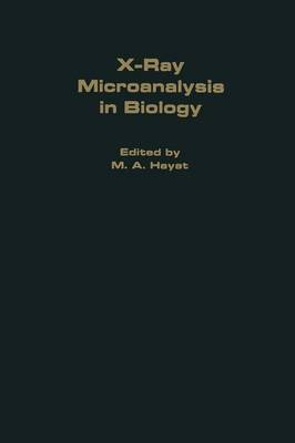 Cover of X-Ray Microanalysis in Biology