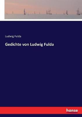 Book cover for Gedichte von Ludwig Fulda