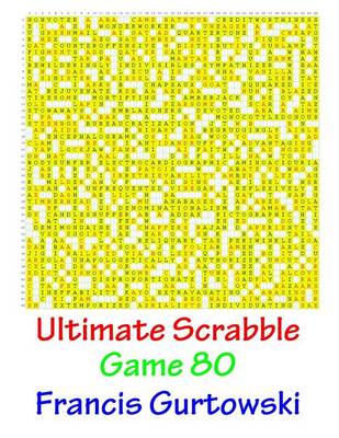 Book cover for Ultimate Scrabble Game 80