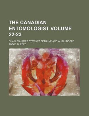 Book cover for The Canadian Entomologist Volume 22-23