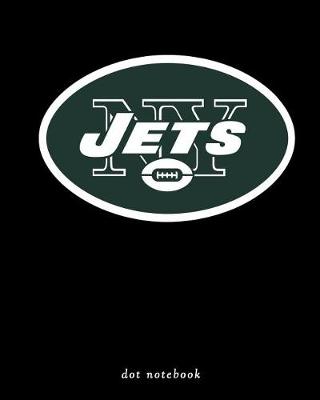 Book cover for NY Jets dot notebook