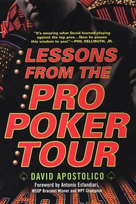 Book cover for Lessons from the Pro Poker Tour