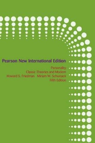 Cover of Personality:Classic Theories and Modern Research Pearson New International Edition, plus MyPyschKit without eText