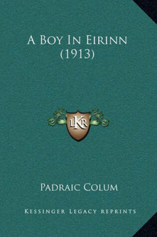 Cover of A Boy in Eirinn (1913)