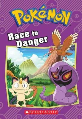 Book cover for Race to Danger (Pok�mon: Chapter Book)