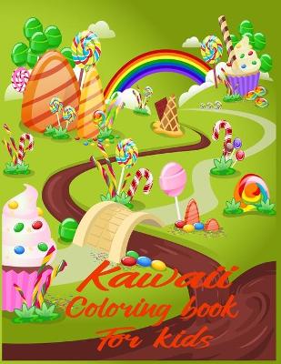 Book cover for Kawaii Coloring Book For Kids