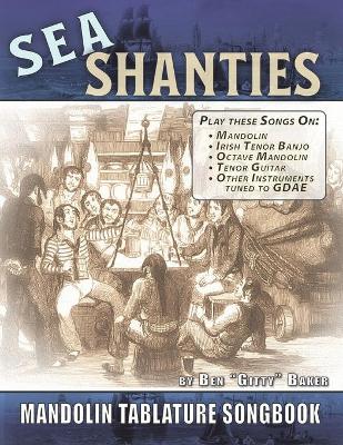 Book cover for The Sea Shanty Mandolin Songbook