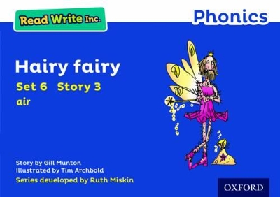 Cover of Read Write Inc. Phonics: Hairy Fairy (Blue Set 6 Storybook 3)