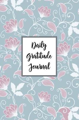 Cover of Gratitude Journal Swirly Flowers Pattern 4