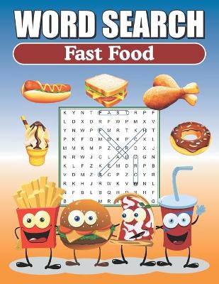 Book cover for Word Search Fast Food