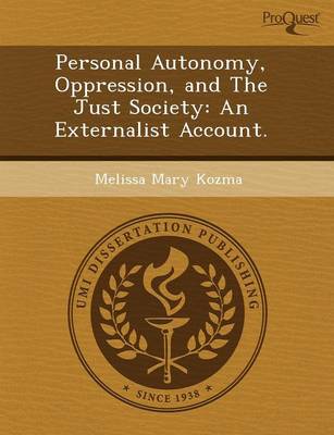 Book cover for Personal Autonomy
