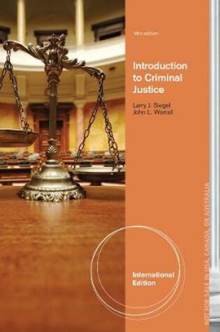 Cover of Introduction to Criminal Justice, International Edition