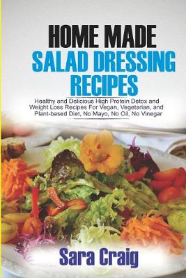 Book cover for Homemade Salad Dressing Recipes