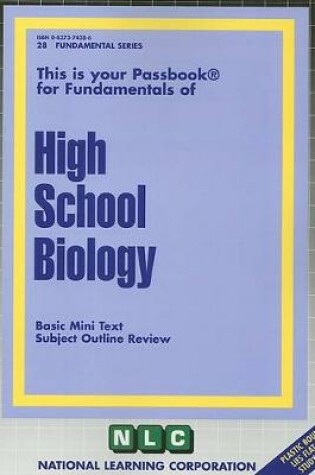 Cover of HIGH SCHOOL BIOLOGY