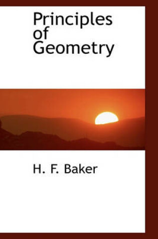 Cover of Principles of Geometry