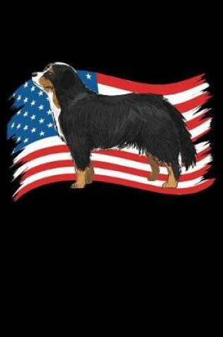 Cover of Bernese Mountain Dog US Flag