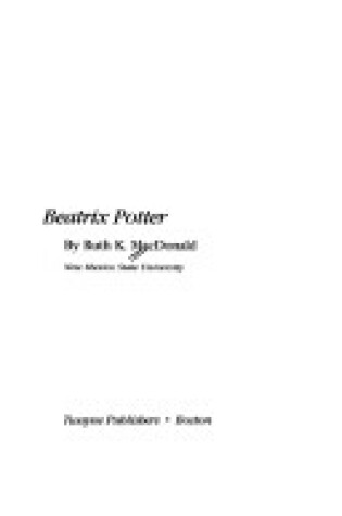 Cover of Beatrix Potter