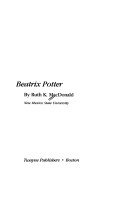 Book cover for Beatrix Potter