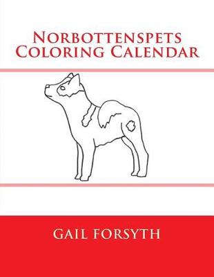 Book cover for Norrbottenspets Coloring Calendar