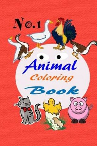 Cover of No.1 Animal Coloring Book