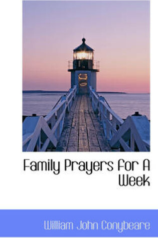 Cover of Family Prayers for a Week