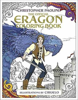 Book cover for The Official Eragon Coloring Book