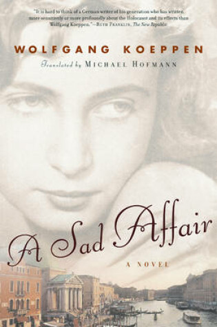 Cover of A Sad Affair