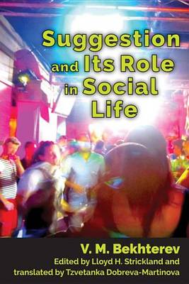 Book cover for Suggestion and Its Role in Social Life