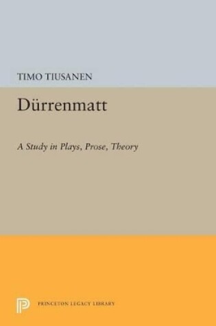 Cover of Durrenmatt