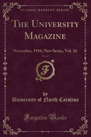 Cover of The University Magazine, Vol. 47