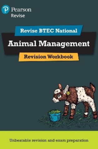 Cover of Pearson REVISE BTEC National Animal Management Revision Workbook