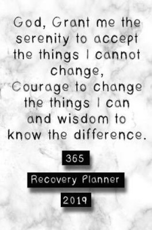 Cover of 365 Recovery Planner 2019