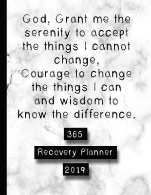 Book cover for 365 Recovery Planner 2019