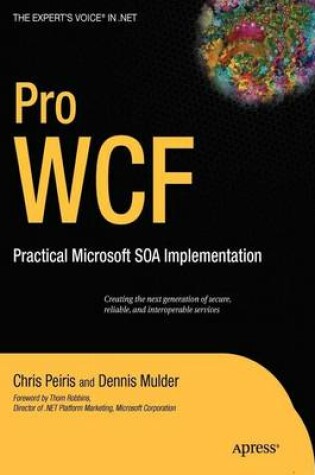 Cover of Pro Wcf: Practical Microsoft Soa Implementation