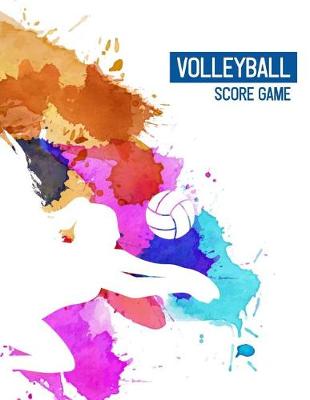 Book cover for Volleyball Score Game