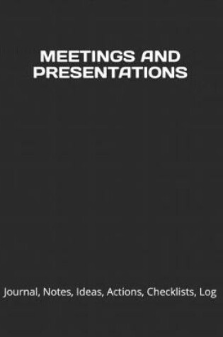 Cover of Meetings and Presentations