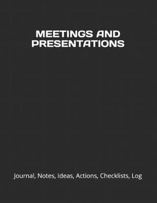 Book cover for Meetings and Presentations