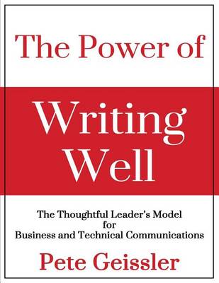 Book cover for The Power of Writing Well