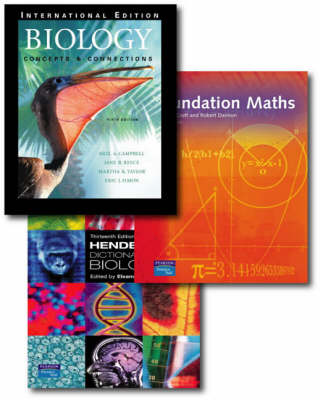 Cover of Valuepack: Biology : Concepts and Connections with Student CD-ROM/ Foundation Maths/Hendersons Dictionary of Biology.