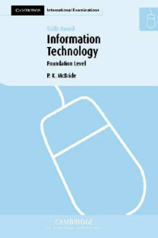 Cover of Skills Award in Information Technology: Foundation Level