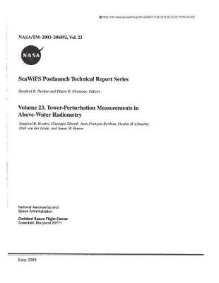 Book cover for Tower-Perturbation Measurements in Above-Water Radiometry. Volume 23