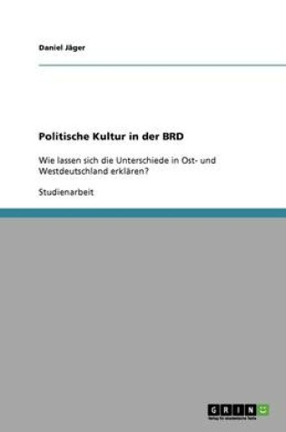 Cover of Politische Kultur in der BRD