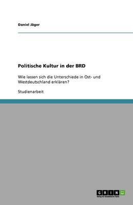 Book cover for Politische Kultur in der BRD